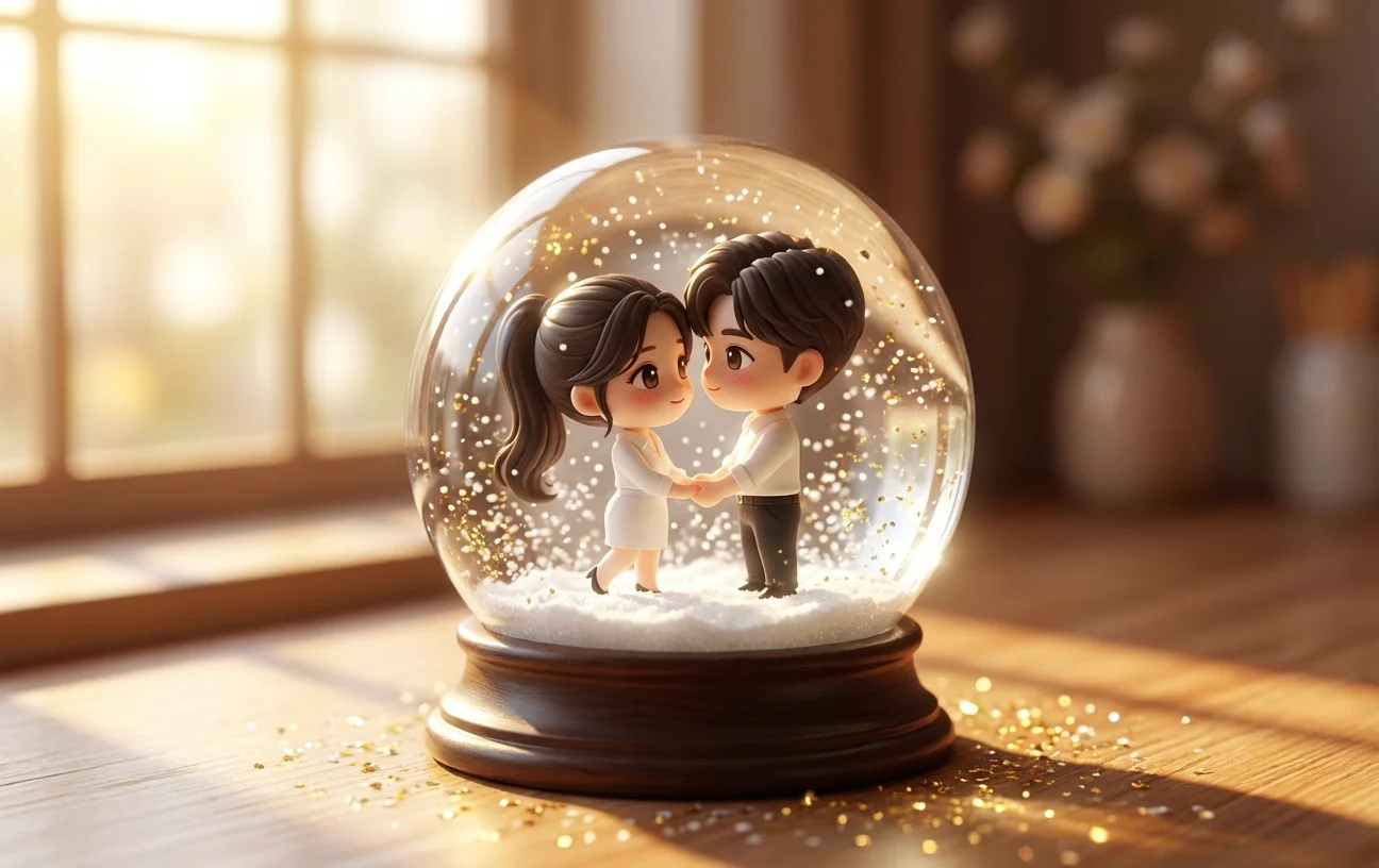 SC-11 — 3D Couple Snow Globe