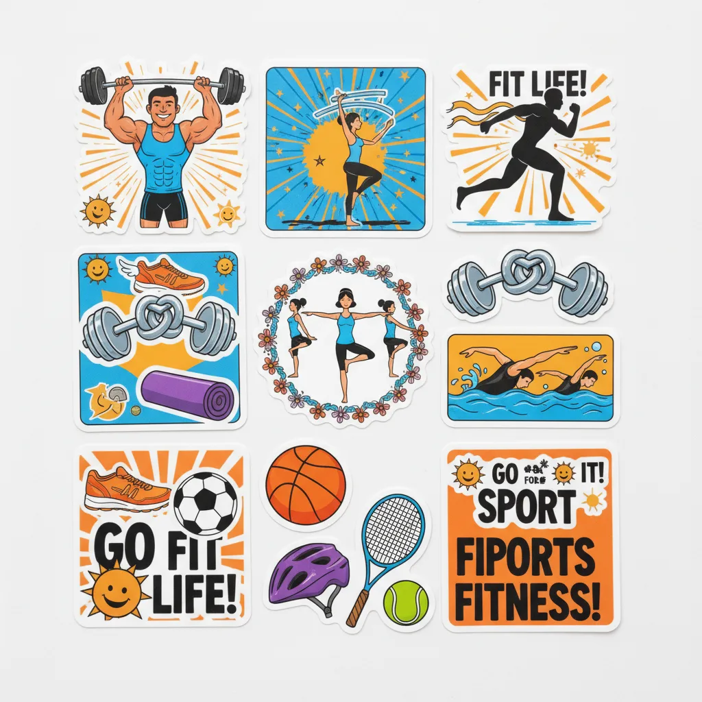 Sticker Generator — Example outputs